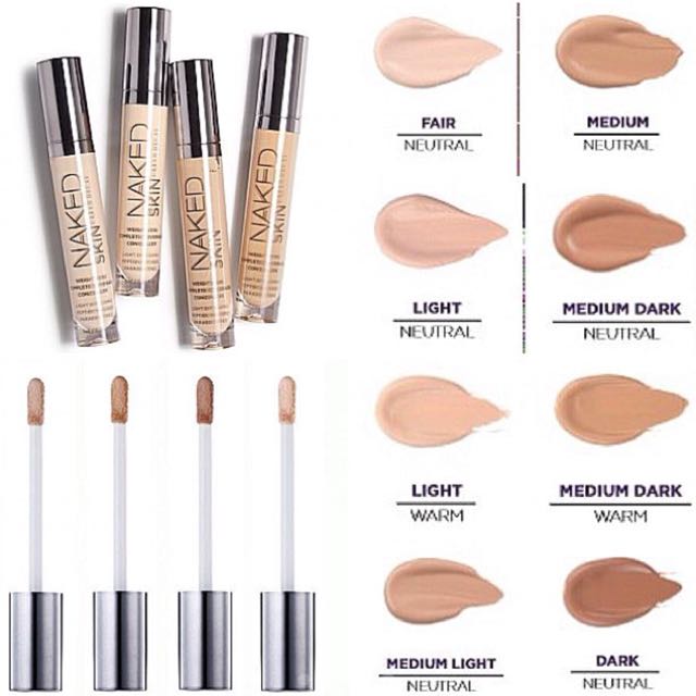 Naked Skin Weightless Complete Coverage Concealer Beauty Personal Care Face Makeup On Carousell