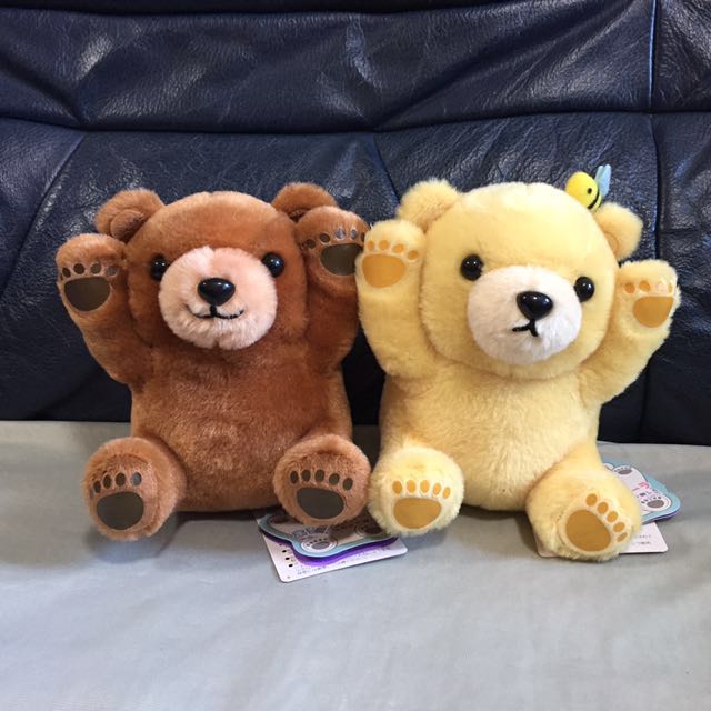 日本景品-全新熊仔熊宝宝bear bear 公仔洋娃娃连吊牌