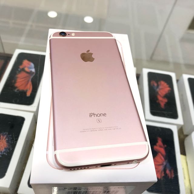 iphone 6s 16g 玫瑰金 外观漂亮 高价收购手机