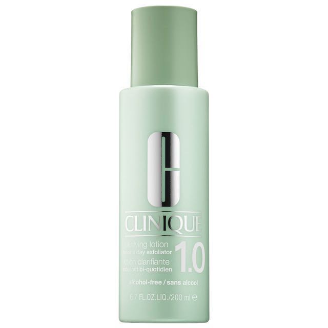 clinique clarifying lotion 1.0 twice a day exfoliator