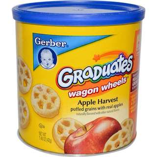 gerber finger food apple harvest wagon wheels