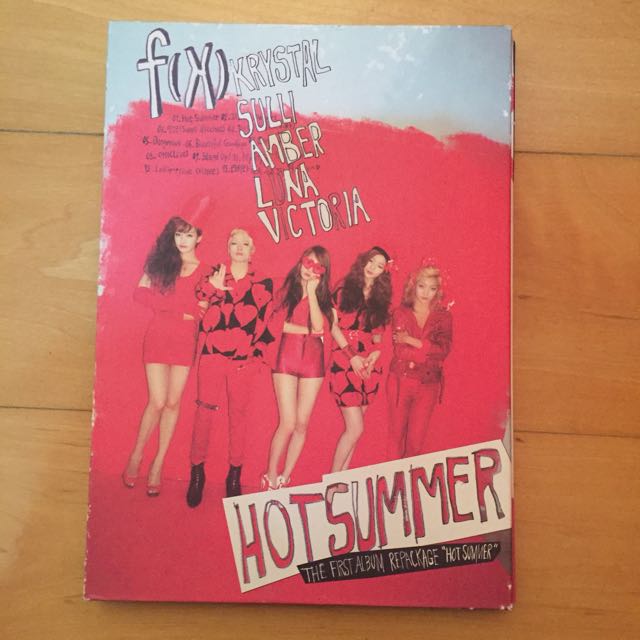 F X Hot Summer St Album Repackage Hobbies Toys Collectibles Memorabilia K Wave On