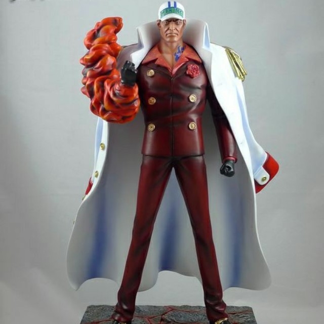 one piece 海贼王 赤犬 海军元帅 上色完成品手办 作品介绍:参考动画