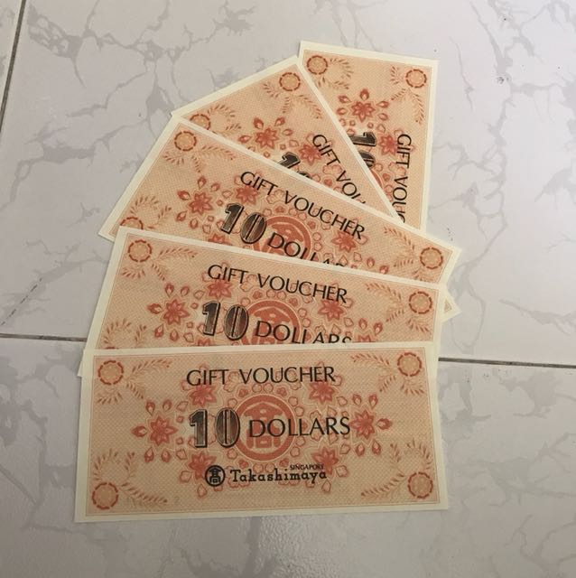 takashimaya voucher