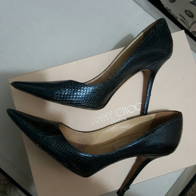 jimmy choo dark high heels.shoe, 女装, 女装鞋在