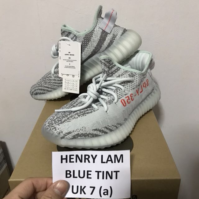 yeezy blue tint uk7