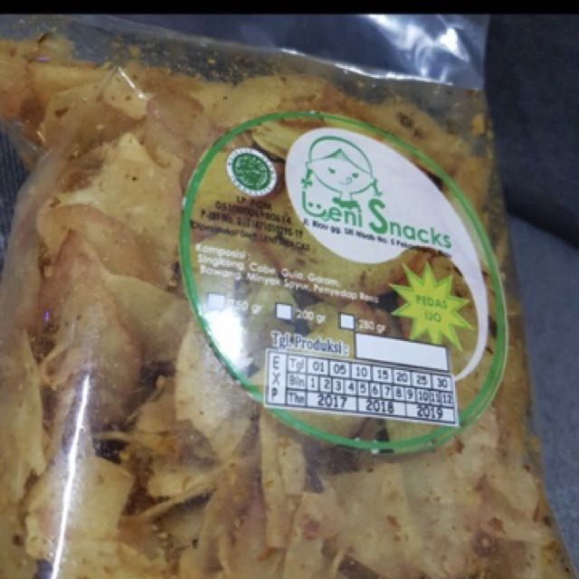 tapioca chips from indonesia