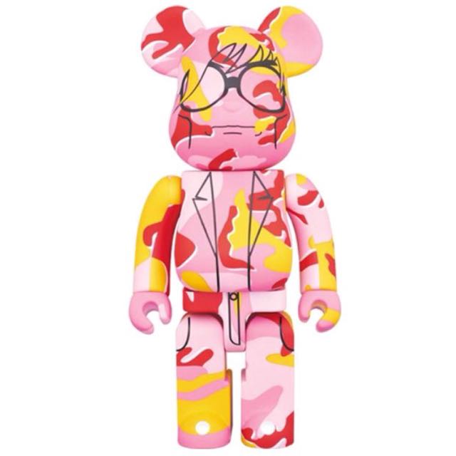 andy warhol camo bearbrick 1000%