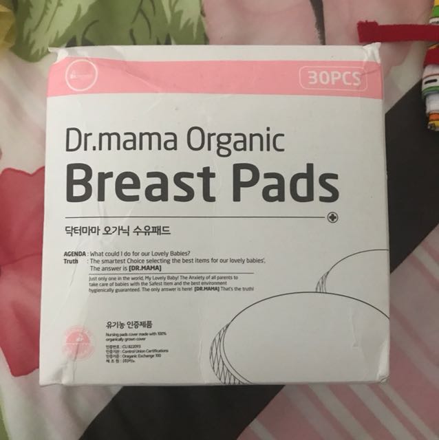 dr.mama organic breast pads