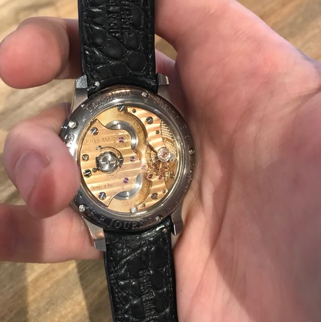 fp journe chronometre bleu