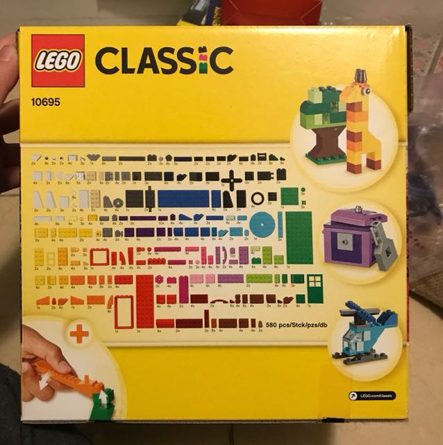 lego classic 10695   60063