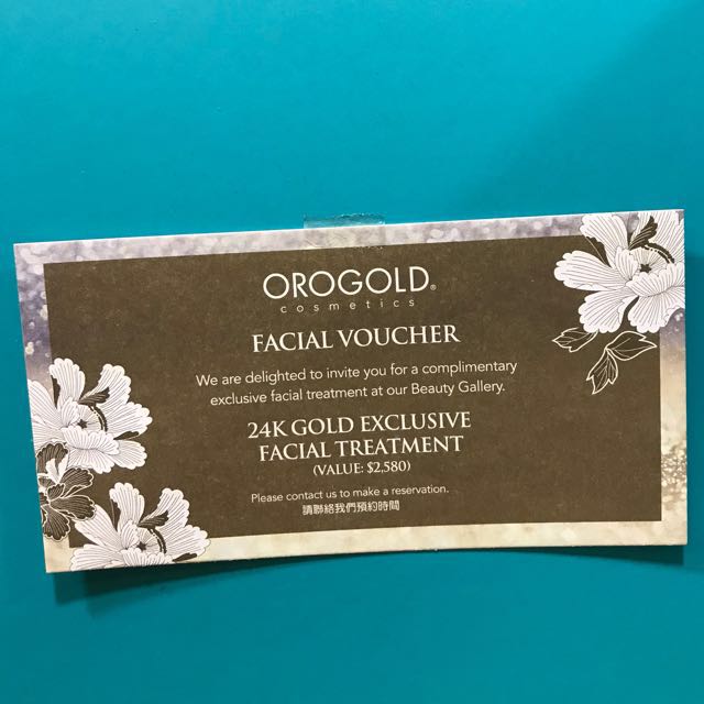 orogold $500 cash voucher 一套3张优惠
