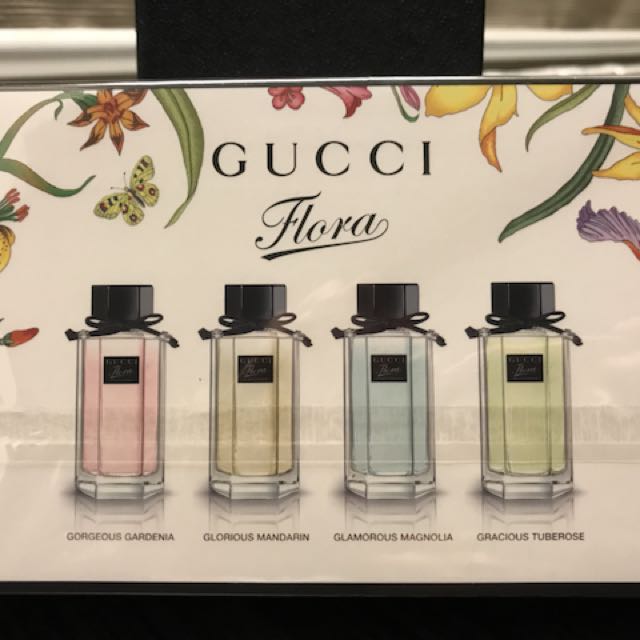 bnib gucci flora collection perfume