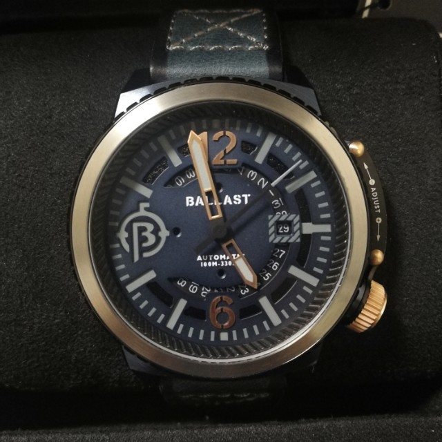 全新ballast trafalgar 自动表(少有蓝色)