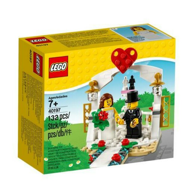 lego 40197 wedding set 2018