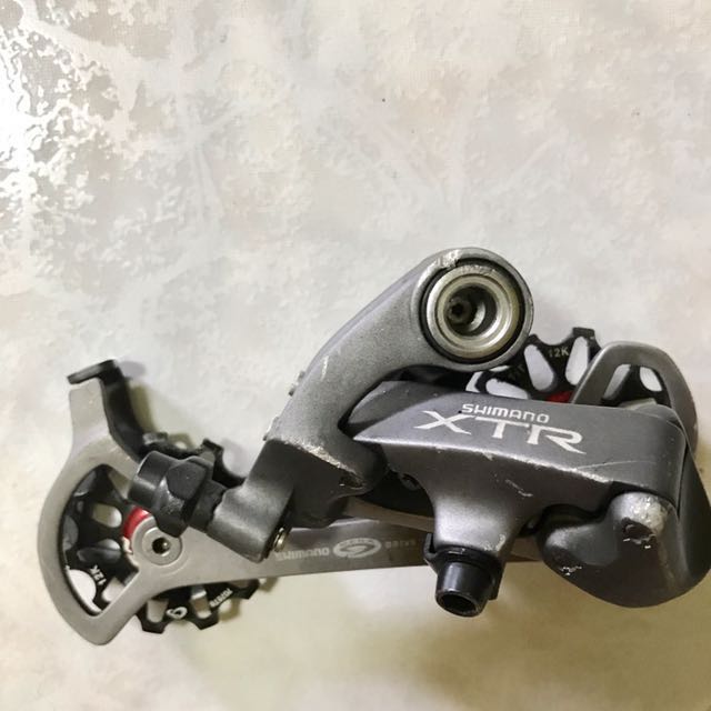 shimano xtr 9 speed rear derailleur long cage