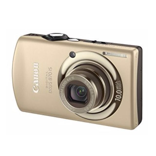 canon digital ixus 870 is (gold)