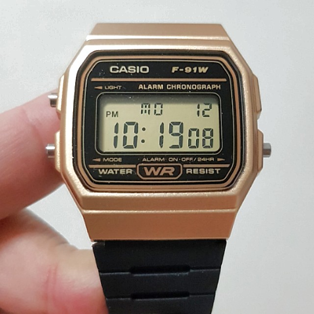 guarantee 100% authentic casio f 91w or full refund.