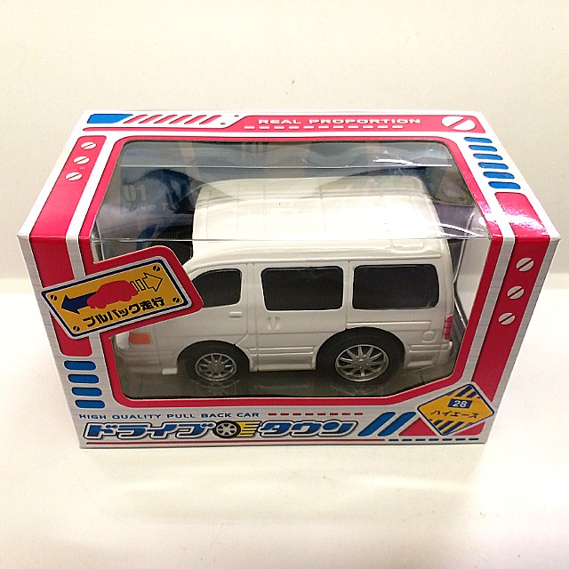 推动回力车 丰田 toyota hiace 4wd q版日本回力车仔