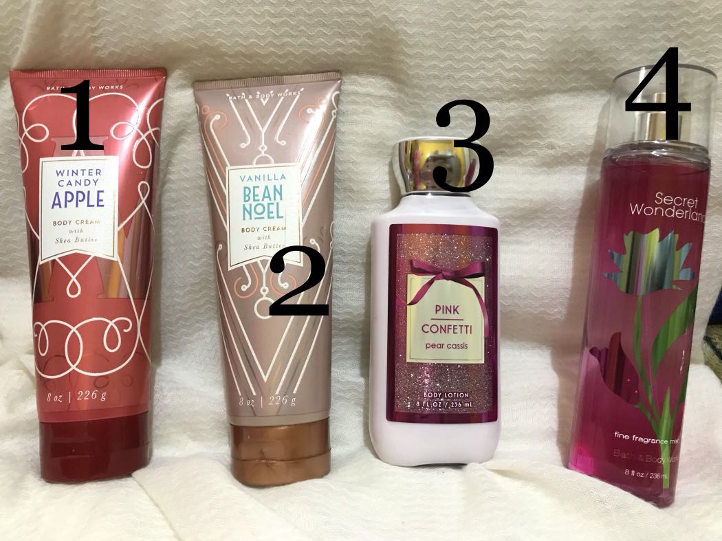 bath and body works lotion