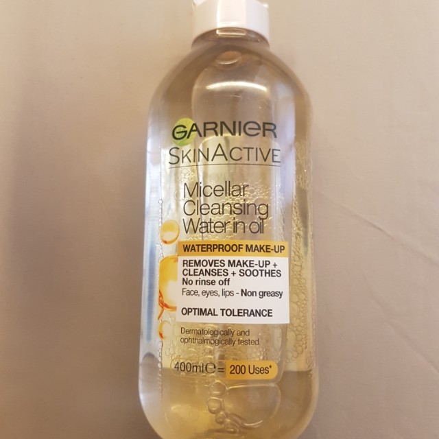 garnier micellar cleansing water in oil 400ml