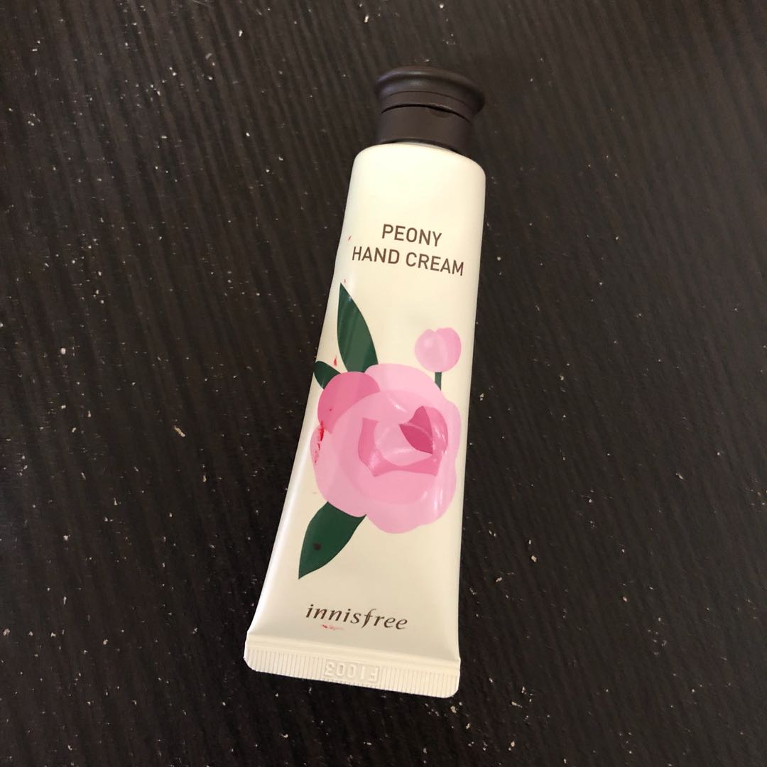 innisfree peony hand cream