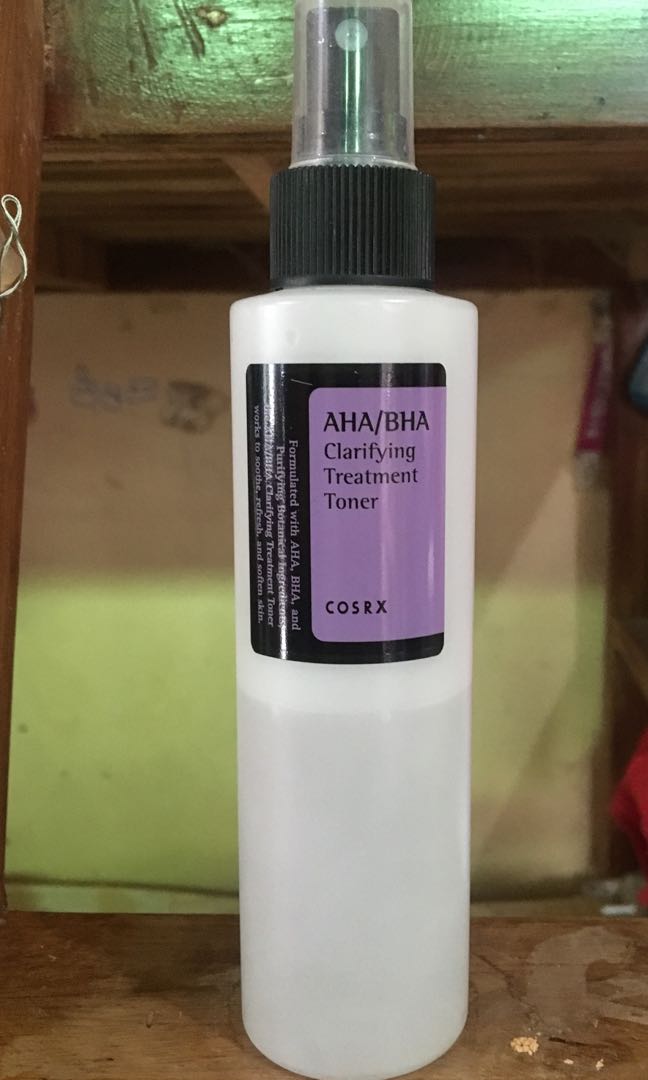 cosrx aha bha clarifying treatment toner