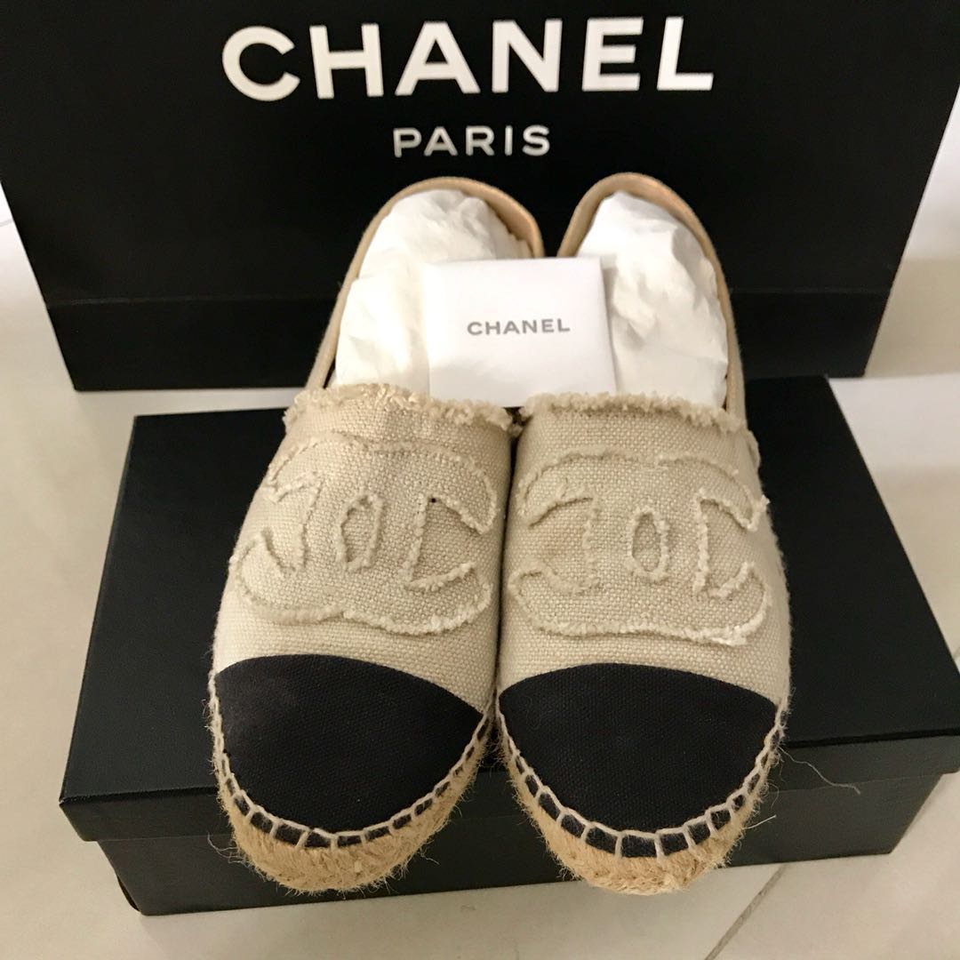 chanel espadrilles