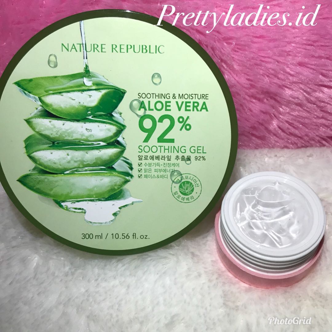 nature republic aloe vera 92% soothing gel share