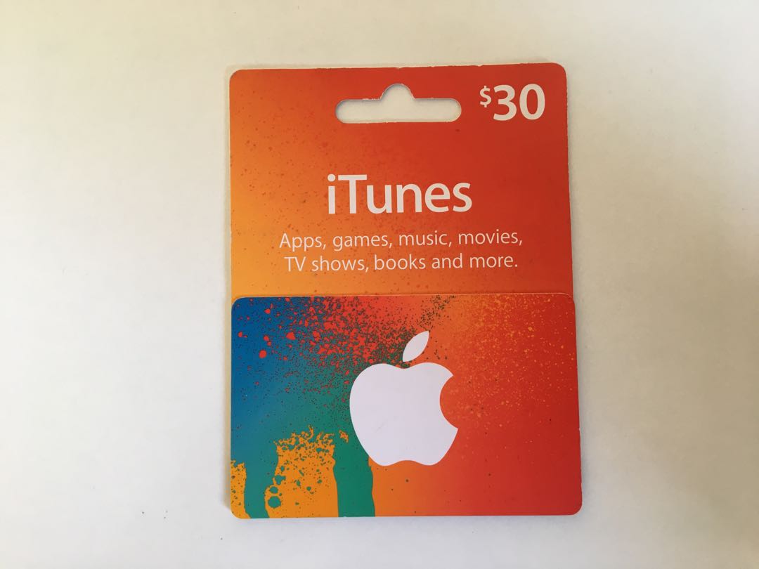 itunes giftcard