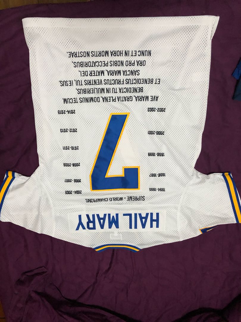 supreme hail mary jersey