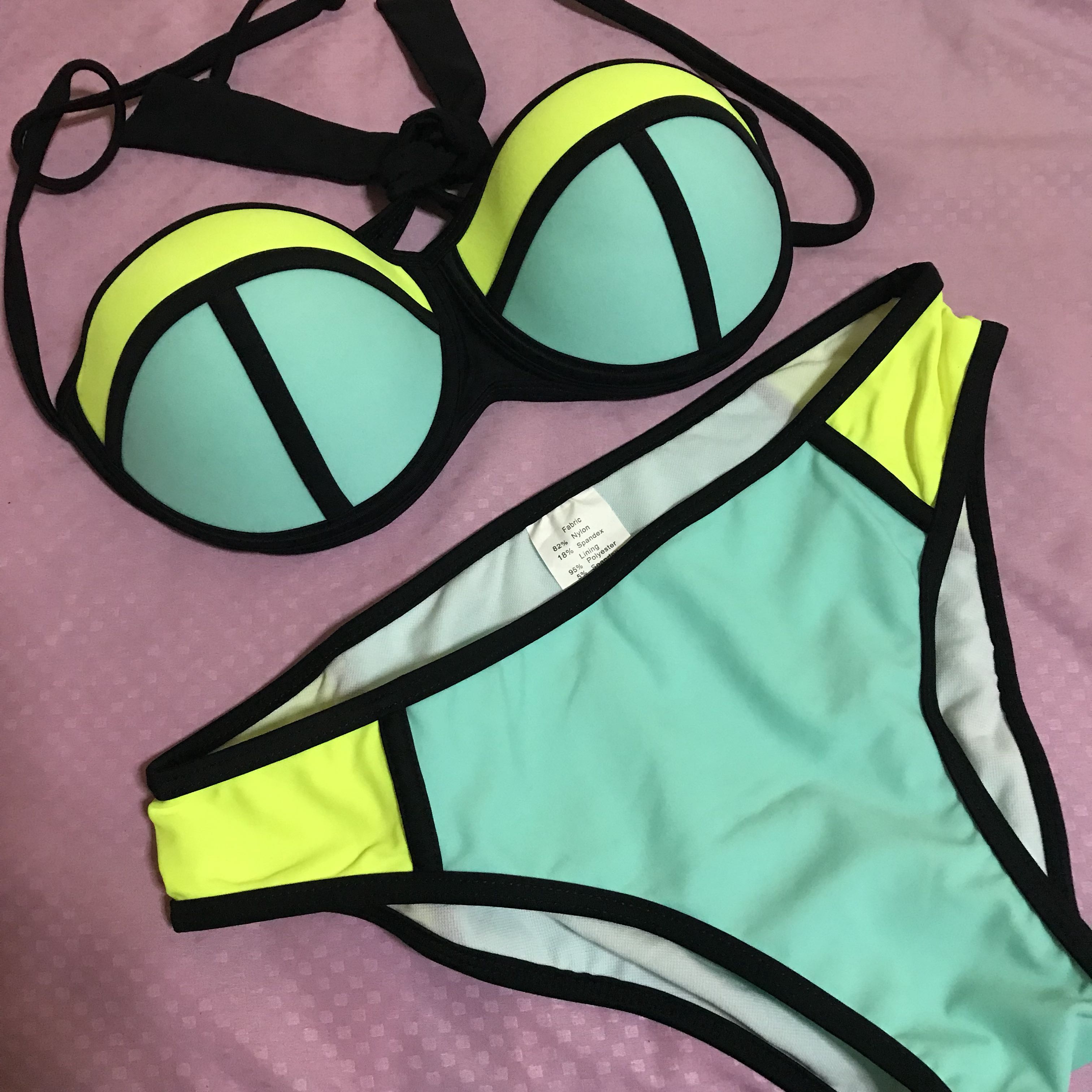 Triangl Inspired Bikini Women S Fashion Swimwear Bikinis Swimsuits