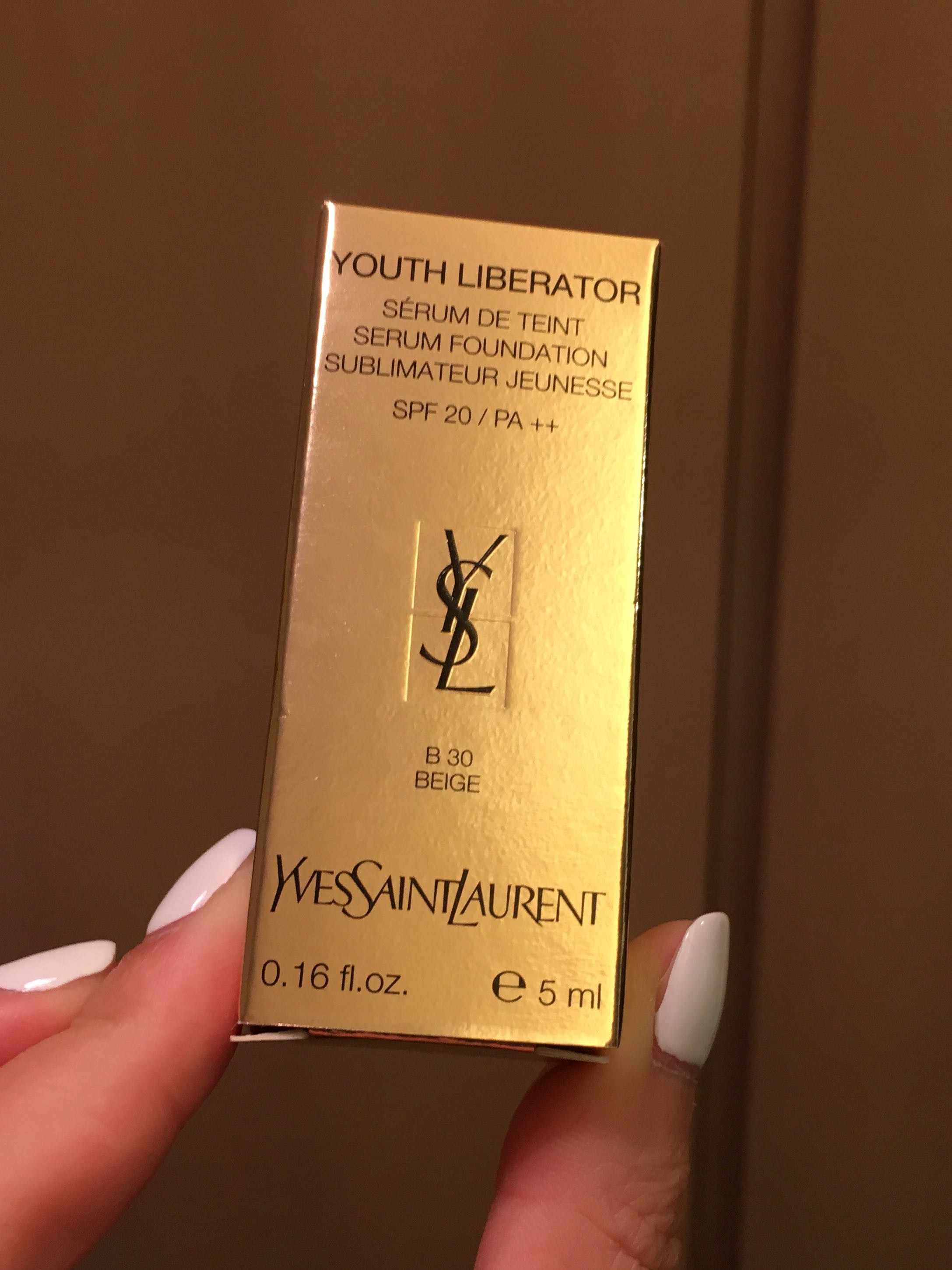 ysl youth liberator foundation b30 beige