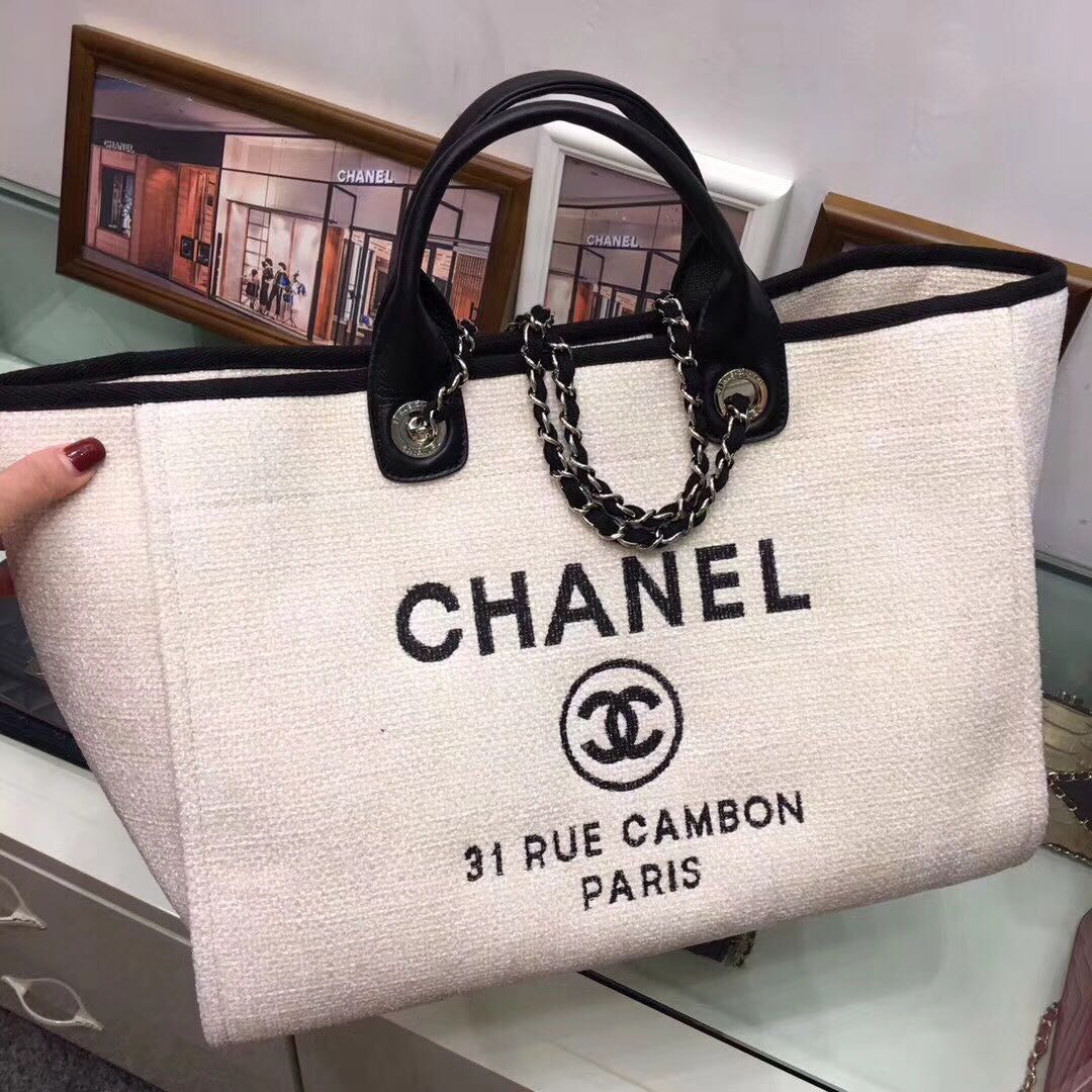 chanel 帆布袋