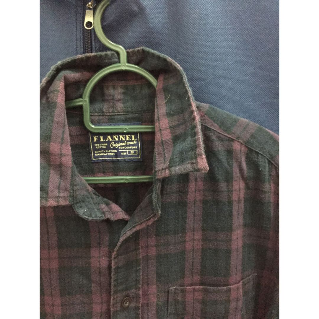 flannel shirt, womens fashion, clothes, tops在