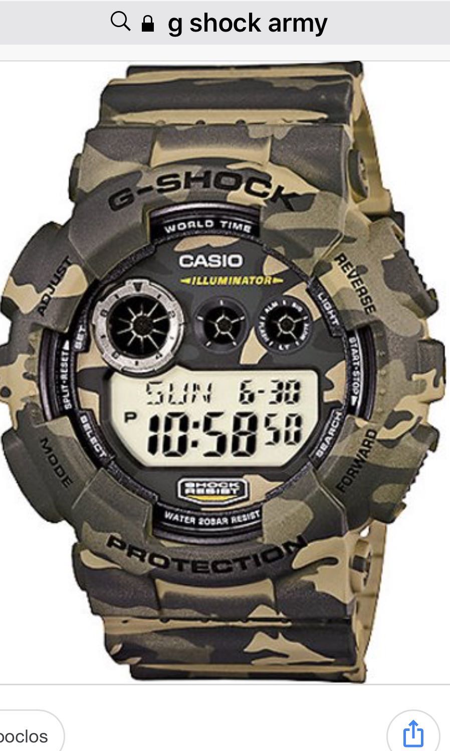 g shock army casio 3230 dw6900mc