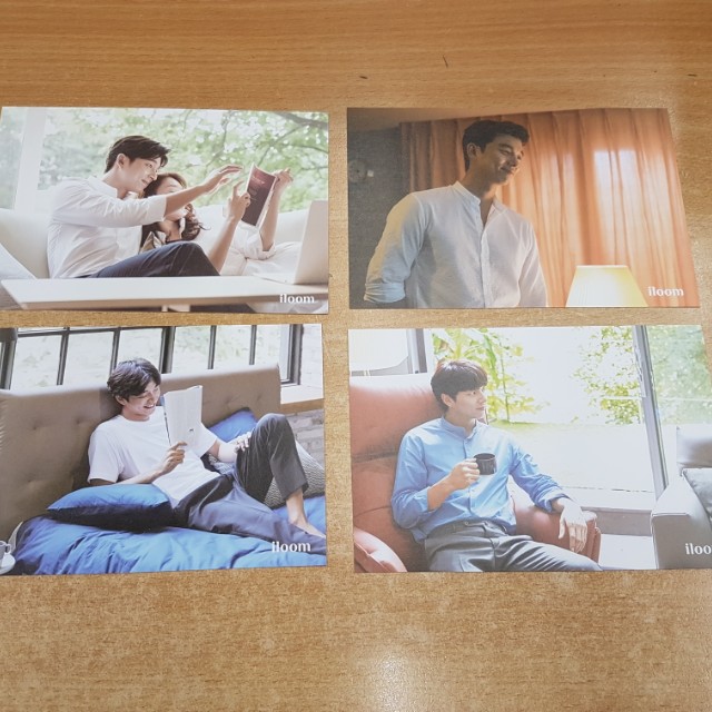 孔刘iloom 一套12张 postcards