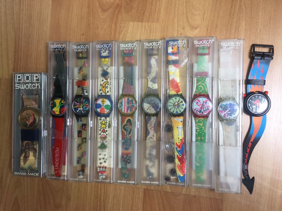 swatch vintage collectors watches