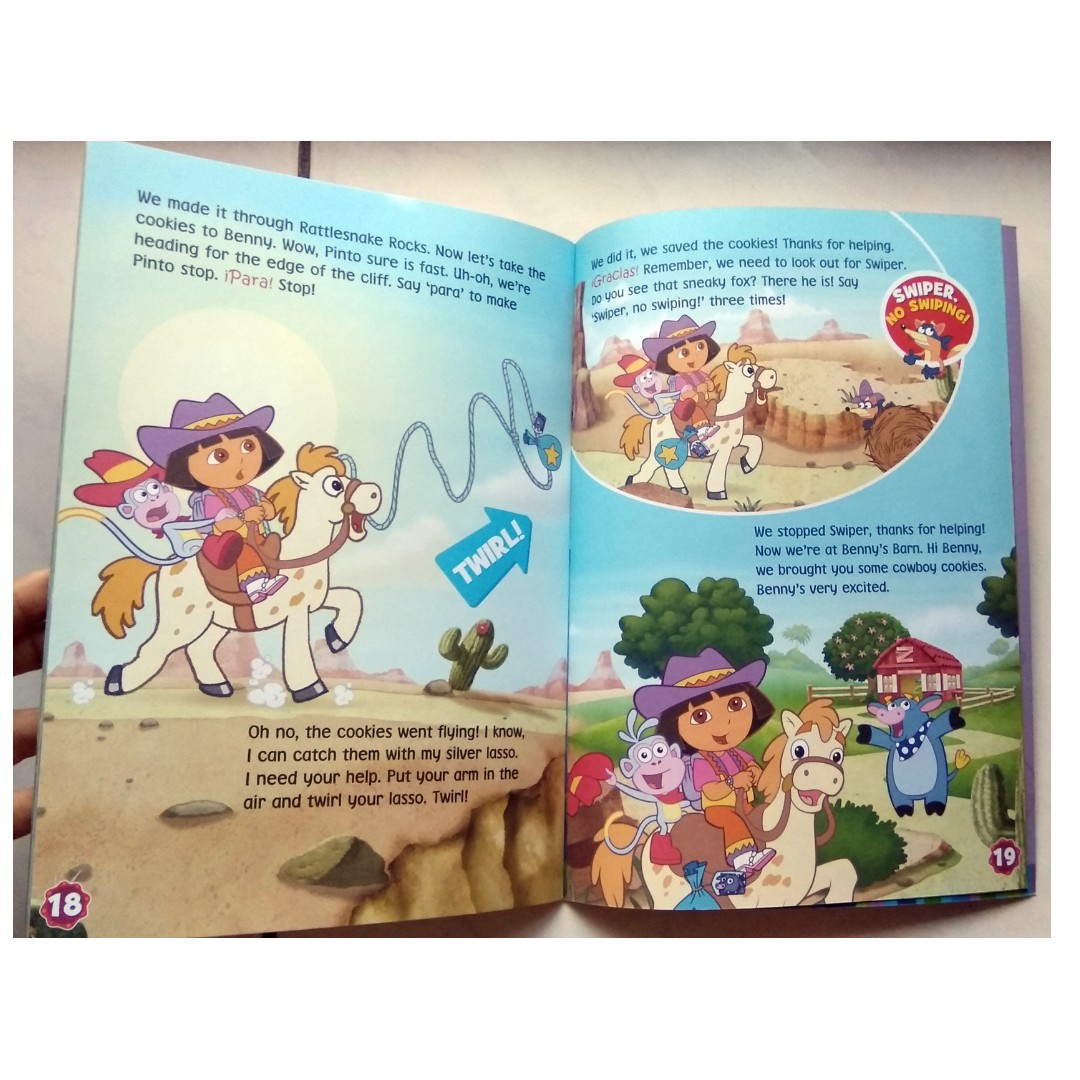 Dora The Explorer Activity And Story Book Stuck Truck Hobbies Toys