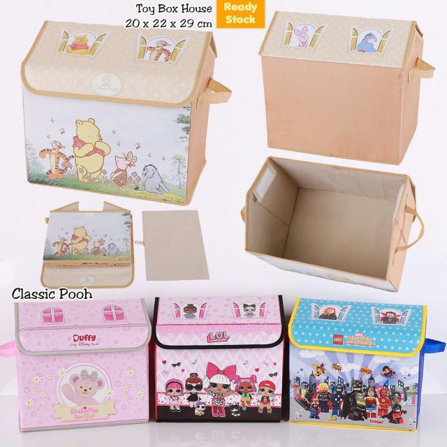 $10 toy box house storage organiser birthday doorgift