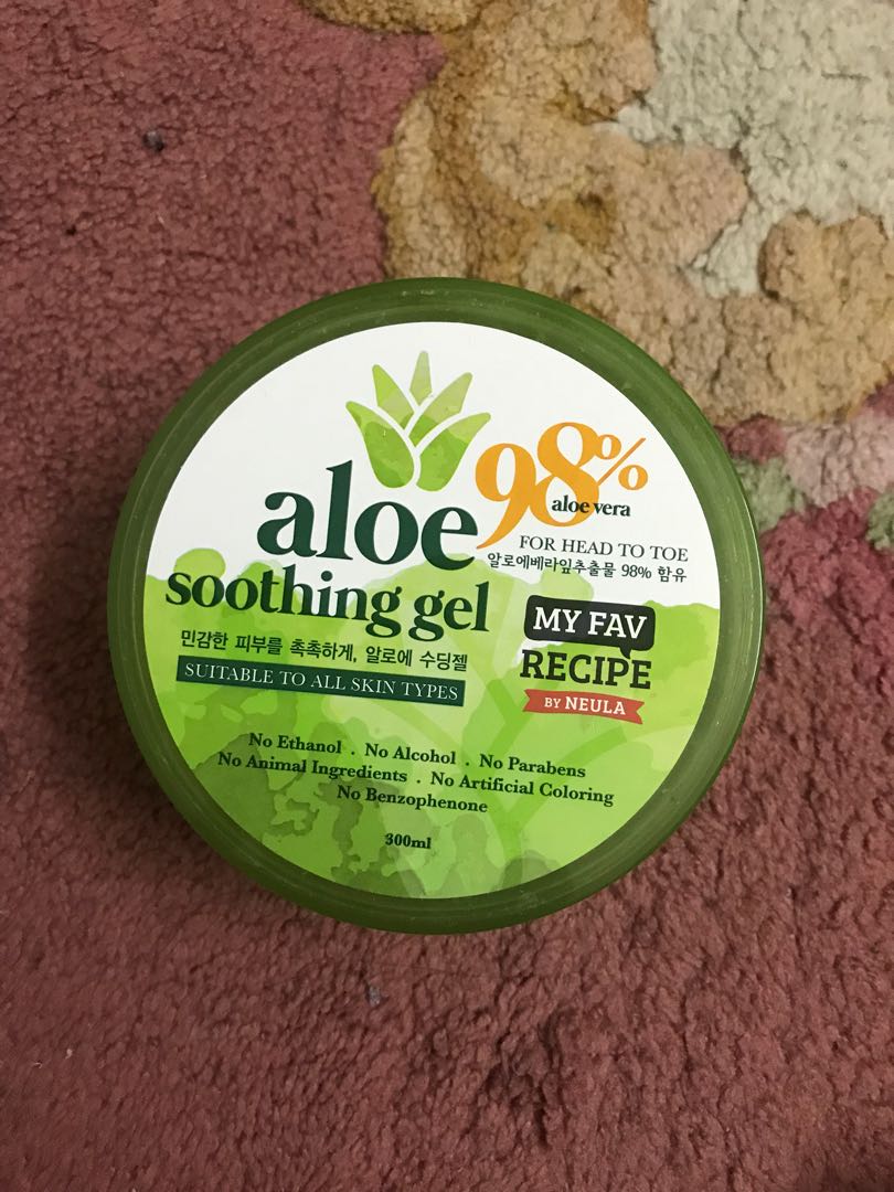 aloe vera soothing gel