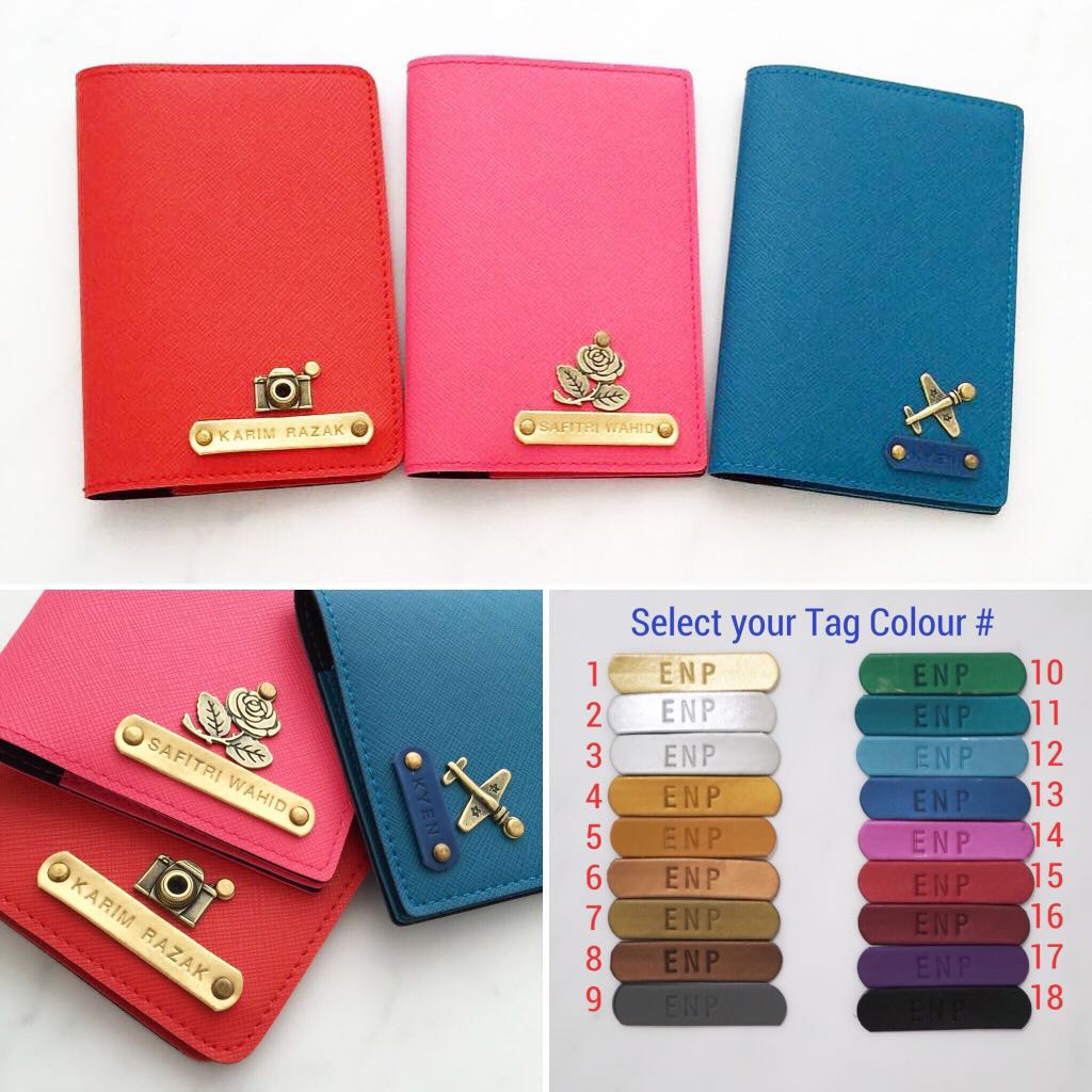 personalised passport holder custom passport cover personalised