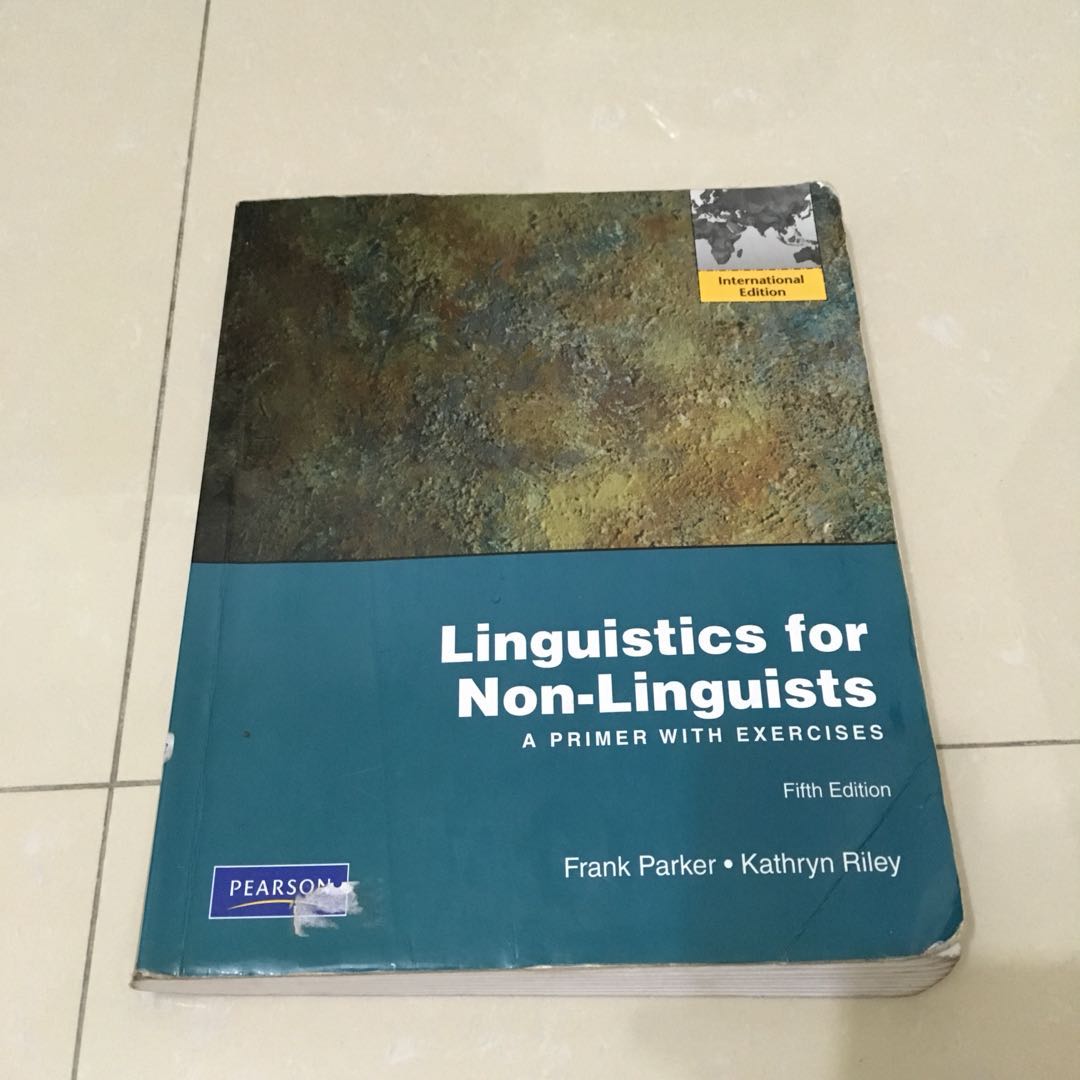 linguistics for non-linguists