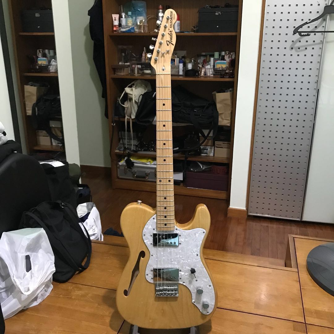 fender telecaster,fender masterbuilt mij fender thinline 72 telecaster