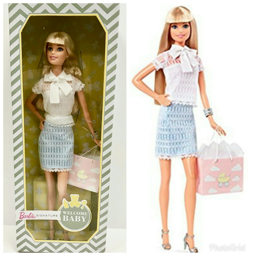 barbie welcome baby doll