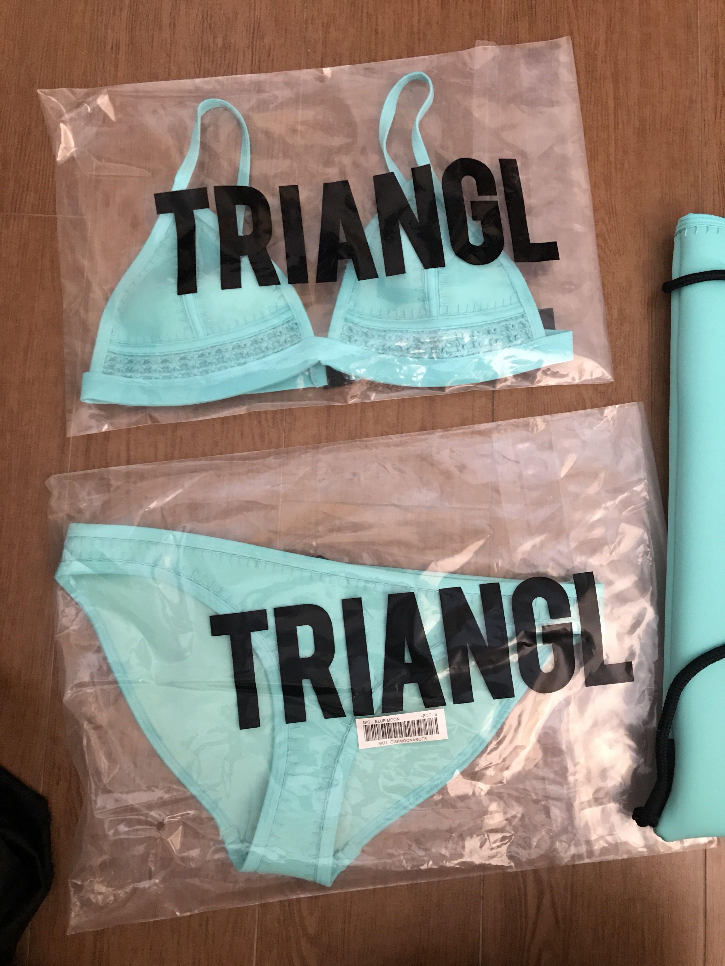 Triangl Bikini Gigi Moon Women S Fashion Tops Sleeveless On Carousell