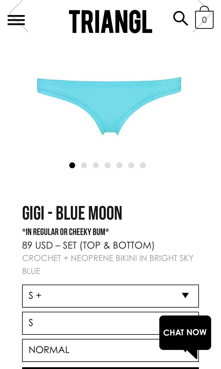 Triangl Bikini Gigi Moon Women S Fashion Tops Sleeveless On Carousell