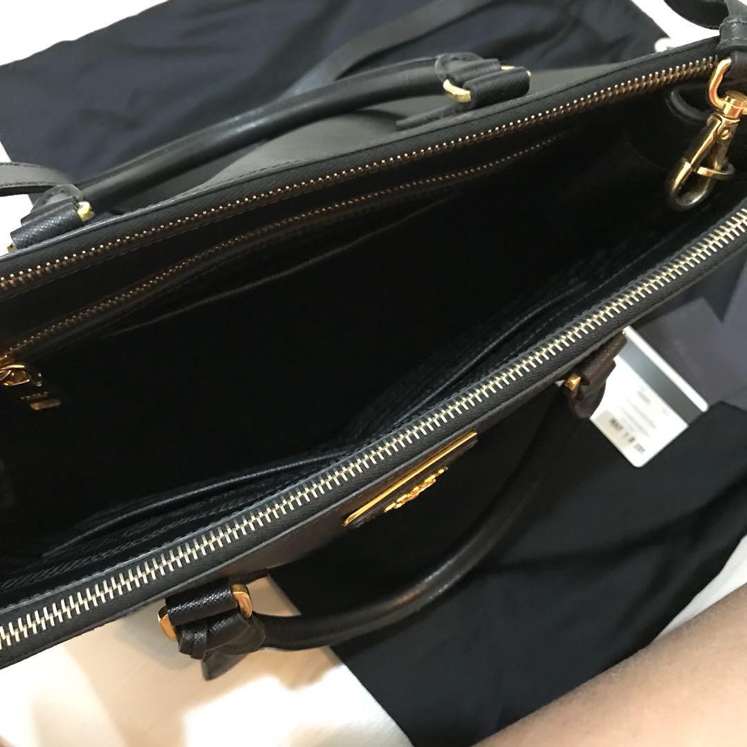 prada 黑色杀手包 saffiano lix bn2274 (中大款) 保证真品