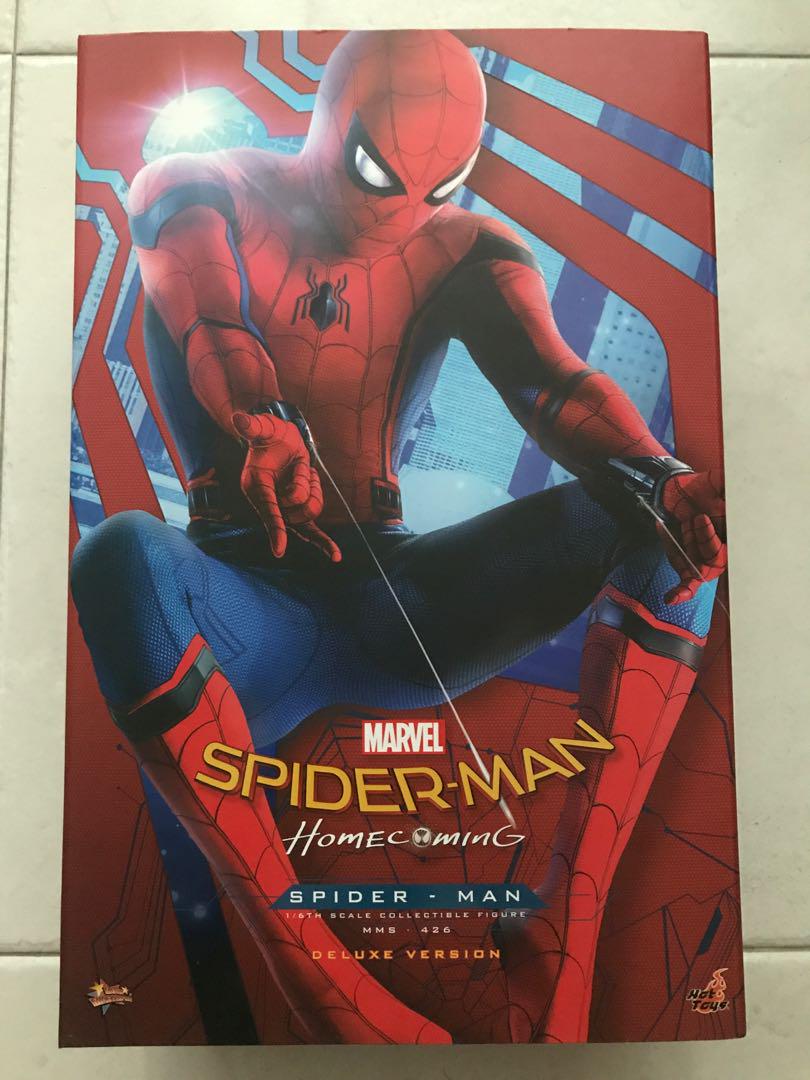 Hot Toys Spiderman Homecoming Deluxe Version Hobbies Toys Toys Games On Carousell