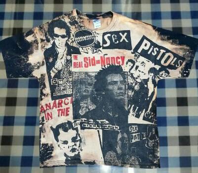 Sex Pistols Acid Wash Not Vtg Men S Fashion Tops Sets Tshirts
